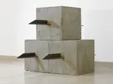 Mauro Staccioli, Senza titolo, 1972, Cement and iron