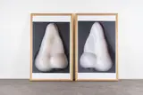 Dan Colen e Nate Lowman, Dittico "Nose", 2008, No.