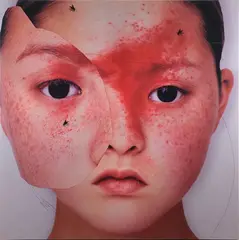 Matteo Basile, Sguardo a Shanghai, 2006, Digital print on canvas