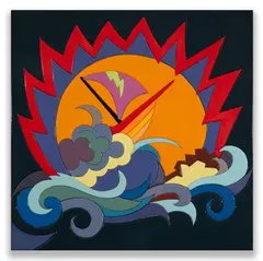 Flash 3 by Massimo Sansavini, 2001, Polymaterial panel, offered May 2026