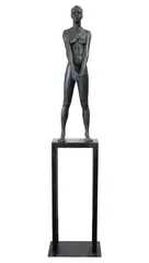 Giuseppe Bergomi, Architettura nera, 2005, Bronze sculpture