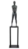 Giuseppe Bergomi, Architettura nera, 2005, Bronze sculpture