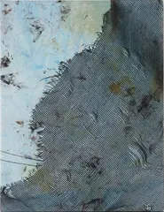 Jens Einhorn, Untitled, 2014, Mixed media on canvas