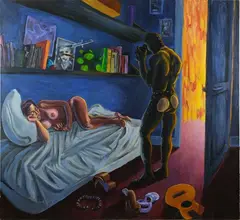 Cupido by Alessandro Bazan, 1998, Oil on canvas, offered May 2026