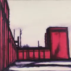 Andrea Chiesi, Viscera 45, 2003, Ink and oil on canvas paper