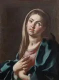 Francesco Solimena, Sorrowful Madonna, Oil on canvas