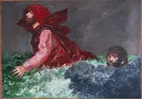 Armando De Stefano, Senza titolo, 1980, Oil on canvas board
