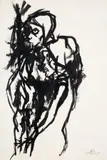 Renato Guttuso, Donne siciliane, 1958, Indian ink on paper