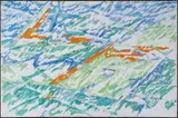 Eduardo Palumbo, Pioggia di luce, 1987, Oil on canvas
