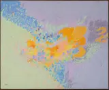 David Ruff, La dolce valle, 1977, Oil on canvas