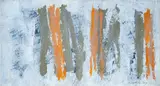 Toti Scialoja, Gestualità, 1979, Vinyl paint on cardboard