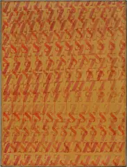 Bruno Di Bello, Untitled, 1962, Mixed media on paper applied on canvas