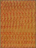 Bruno Di Bello, Untitled, 1962, Mixed media on paper applied on canvas