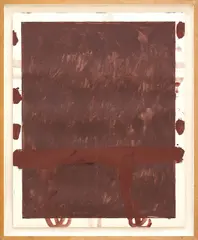 James Brown, Study for Capodimonte I, 1988, Gouache on paper