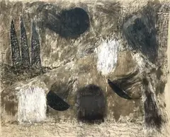 Arcangelo, Senza titolo, 1985, Oil on canvas