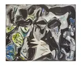 Maurizio Corona, Untitled, 1983, Oil and collage on canvas