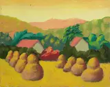 Salvo, Senza titolo, 1982, Oil on panel