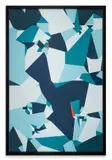 Sergio Lombardo, Pittura stocastica con alberi e cespugli, Foresta toroidale, 2007, Vinyl on canvas