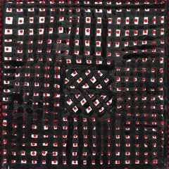 Gastone Biggi, Puntocromie - Quadrato multiplo, 2009, Industrial paint on canvas