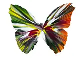 Butterfly by Damien Hirst, 2009, Acrylic on paper, offered Nov 2025
