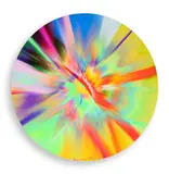 THE BEAUTIFUL PAINTINGS H!”-1, Beautiful, Quite Unfriendly, Yet Affectionate And Reverent, Long But Undivided Nimbus Painting by Damien Hirst, 2023, Glicèe print on poly cotton artist canvas mounted on birch plywood stretcher, offered Nov 2025