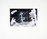 Robert Rauschenberg, Untitled (frome the Bleacher series), 1990, Bleached gelatin silver transfer print