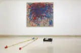 Navid Nuur, Redblueredblue, 2007, Spray paint on canvas
