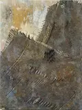 Jens Einhorn, Untitled, 2014, Mixed media on canvas