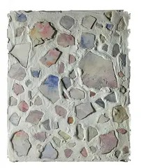 Nicholas Pilato, Untitled #13, 2014, Painted concrete on concrete casting