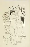 Lady Hamilton by George Grosz, 1923, Brush, offered May 2025