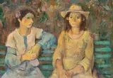 Alberto Chiancone, Senza titolo, Oil on canvas