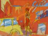 Alberto Sughi, Passeggiata in città