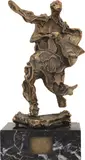Salvador Dalí, El alma de Don Quijote, 1969, Bronze sculpture with marble base