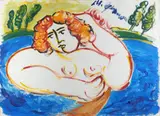 Mimmo Germana, Untitled, 1992, Mixed media on paper