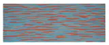 Sol LeWitt, Horizontal Brushstrokes, 2003, Gouache on paper