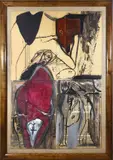 Mimmo Paladino, Untitled, 1984, Oil