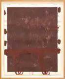 James Brown, Study for Capodimonte I, 1988, Gouache on paper