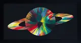 Spin Painting (Saturno) by Damien Hirst, 2009, Acrylic on paper, offered May 2025