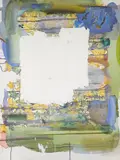 Luca Bertolo, Studio per una parabola, 1997, Mixed media on canvas