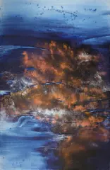 Punta nigra by Massimo Kaufmann, 1998, Oil on canvas, offered May 2025