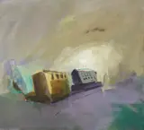 Klaus Karl Mehrkens, Untitled, 1992, Oil on canvas