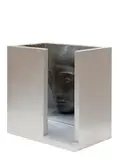 Josep Maria Subirachs, Virtual, 1969, Bronze plated aluminum sculpture