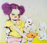 Vanessa Castex Miss Van, Untitled (cloud), 2005, Acrylic on canvas