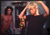 Teri and Vittorio by the pool, Sorrento by Nan Goldin, 1986, Cibachrome print, offered May 2025