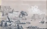 Giuseppe Carelli, Francavilla Grove and Castel dell'Ovo