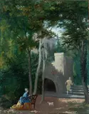 Marco De Gregorio, Portici Forest, Oil on canvas