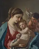 Francesco de Mura, Madonna con bambino e San Giovannino