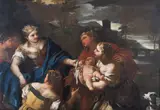 Luca Giordano, Ritrovamento di Mosè, oil on canvas