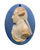 Filippo Tagliolini Napoli, Portrait profile Ferdinando IV di Borbone, Wedgwood cameo with biscuit portrait profile depicting a young effigy of Ferdinand IV of Bourbon