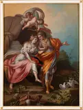 Fedele Fischetti, Venere e Adone, oil on canvas